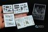 Quinta Studio QD+48488 F-4D early Phantom II 3D-Printed & coloured Interior on decal paper (Academy) (with 3D-printed resin parts) 1/48